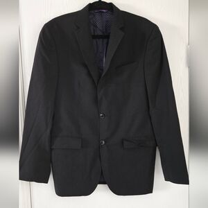 Ted Baker London Endurance Mens Black Wool Classic Blazer Size 38R